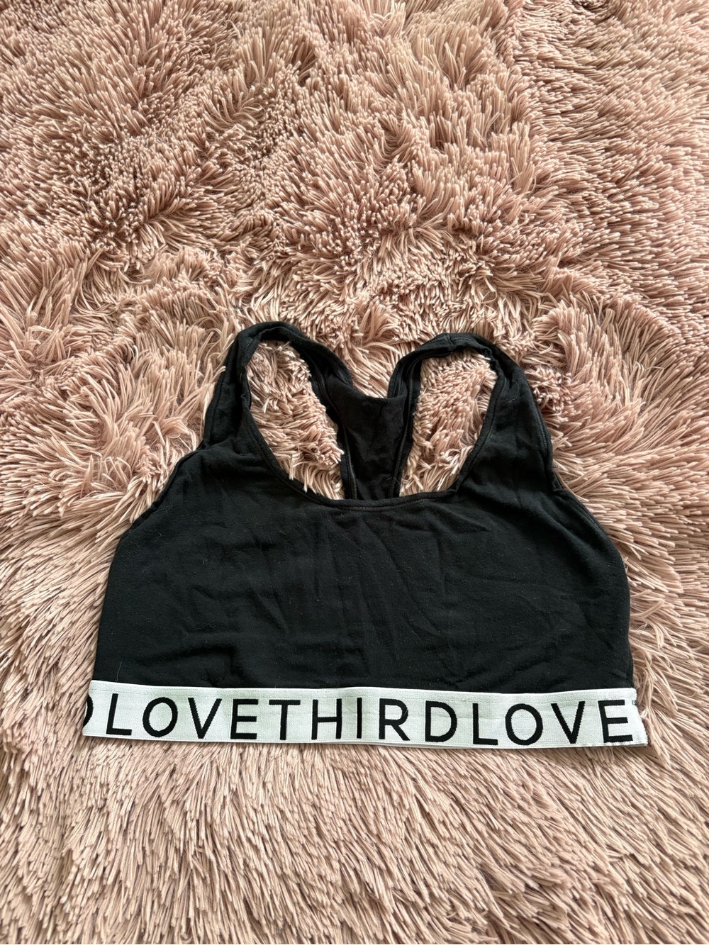 ThirdLove Bralette with White Logo Band